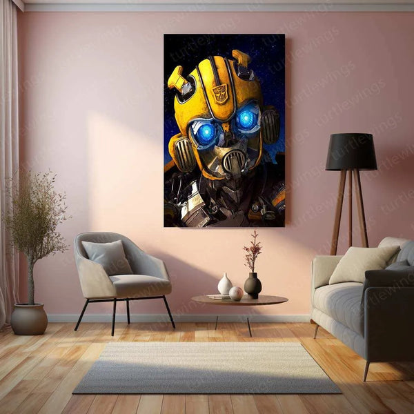 Bumblebee Movie Art – The Autobot's Journey Comes to Life - TURTLEWINGS 