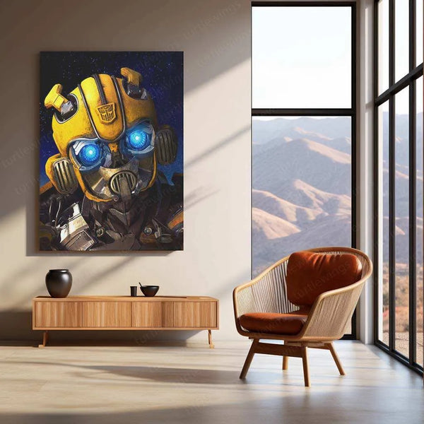 Bumblebee Movie Art – The Autobot's Journey Comes to Life - TURTLEWINGS 