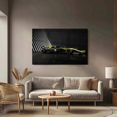 Renault R.S.19 Metal Poster | Formula 1 Racing Artwork | Renault F1 Team Decor - TURTLEWINGS 
