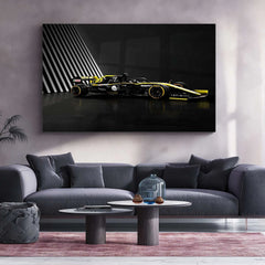 Renault R.S.19 Metal Poster | Formula 1 Racing Artwork | Renault F1 Team Decor - TURTLEWINGS 