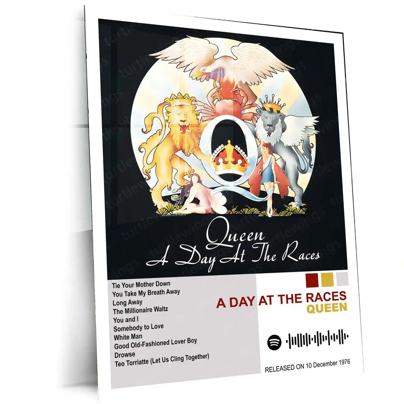 Queen Complete Collection | Set of 11 | Set of 8 | Set of 4 | Album Posters Metal Frames Rock Royalty. Stadium Anthems. Timeless Legends. - TURTLEWINGS 