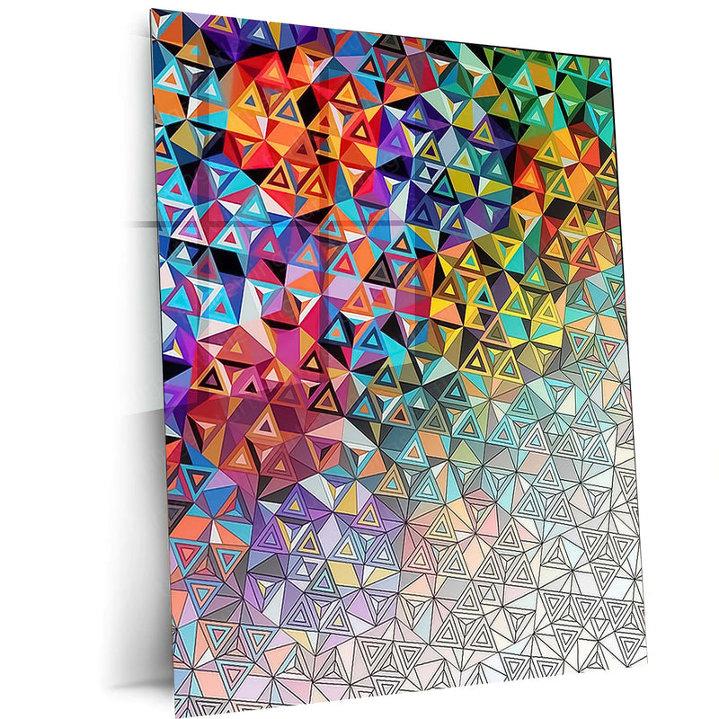 🎨 Abstract Art Metal Frame | Modern Aesthetic Wall Décor for Creative Spaces 02 - TURTLEWINGS 