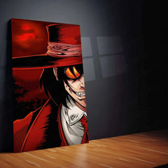 Alucard Poster – Powerful Vampire from Hellsing Anime - TURTLEWINGS 