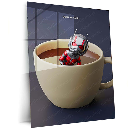 Marvel Metal Poster |  Ant-Man Metal Poster – Marvel Superhero Wall Art