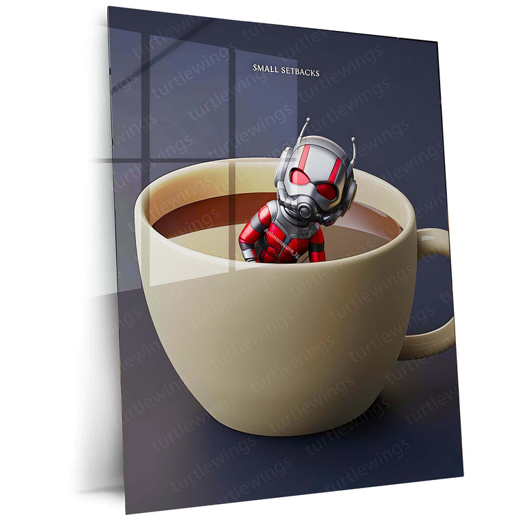 Marvel Metal Poster |  Ant-Man Metal Poster – Marvel Superhero Wall Art
