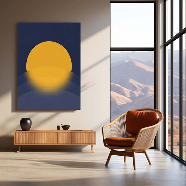🎨 Abstract Art Metal Frame | Modern Aesthetic Wall Décor for Creative Spaces 01 - TURTLEWINGS 