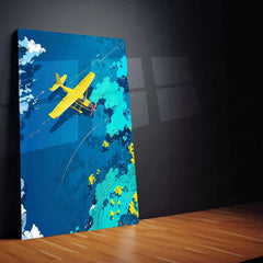 Abstract Art Metal Poster – Modern Geometric & Aesthetic Wall Decor 1 - TURTLEWINGS 