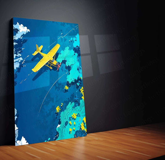 Abstract Art Metal Poster – Modern Geometric & Aesthetic Wall Decor 1 - TURTLEWINGS 