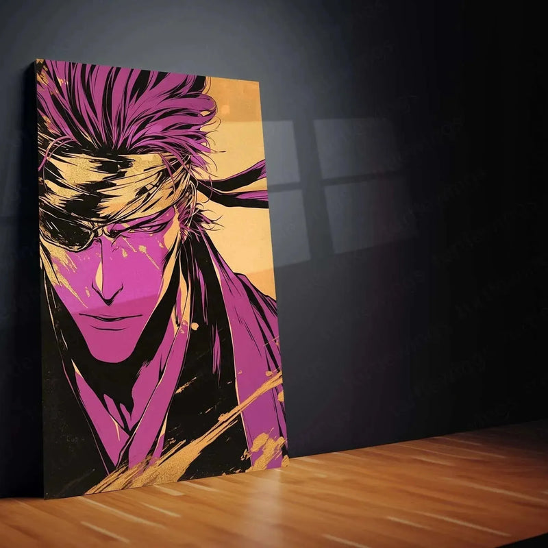 Bleach Anime Metal Poster | Ichigo Kurosaki | Soul Reaper Wall Art 3 - TURTLEWINGS 
