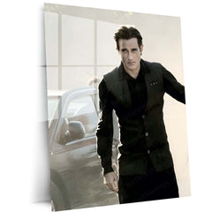 Akshaye Khanna – Dhurandhar Movie Metal Poster | Intense Cinematic Wall Art | Premium Metal Frame 02