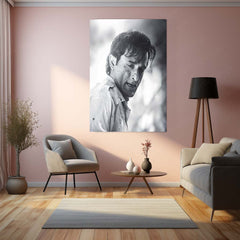 Akshaye Khanna – Dhurandhar Movie Metal Poster | Intense Cinematic Wall Art | Premium Metal Frame 03