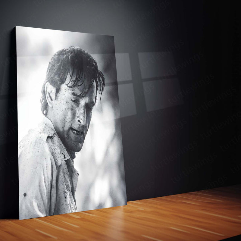 Akshaye Khanna – Dhurandhar Movie Metal Poster | Intense Cinematic Wall Art | Premium Metal Frame 03