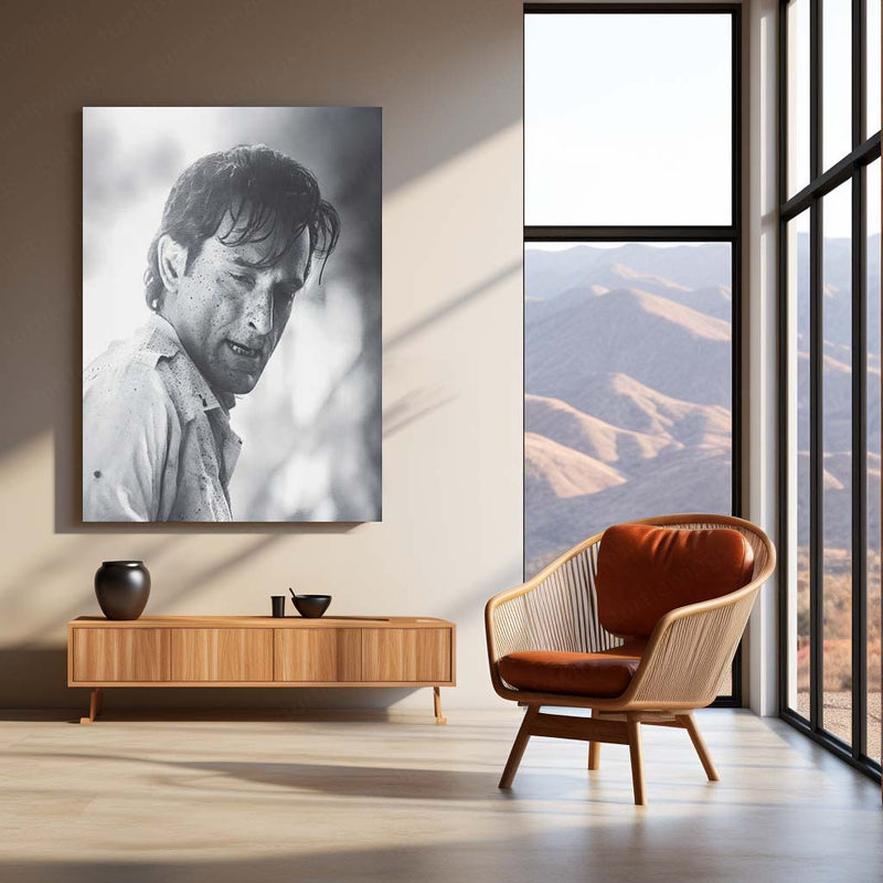 Akshaye Khanna – Dhurandhar Movie Metal Poster | Intense Cinematic Wall Art | Premium Metal Frame 03