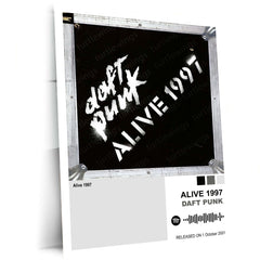 Daft Punk – Complete Album Collection | Set of 11 | Set of 8 | Set of 4 | Premium Metal Poster Set