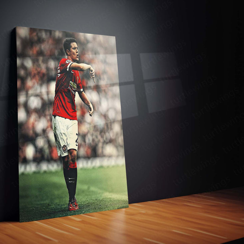Ander Herrera Manchester United Action Pose – Metal Frame | Premium Football Poster - TURTLEWINGS 