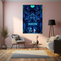 Anime Metal Poster | Angel’s Egg – Echoes of Silence | Surreal Art Metal Frame Poster