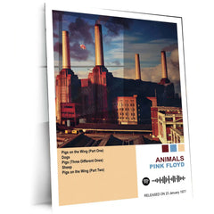 Pink Floyd Complete Collection | Set of 11 | Set of 8 | Set of 4 | Album Posters Metal Frames Psychedelic Soundscapes. Progressive Masterpieces. Timeless Visual Art. - TURTLEWINGS 