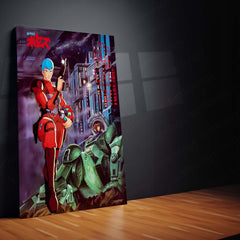 Anime Metal Poster | Armored Trooper VOTOMS – The Last Survivor | Mecha War Metal Frame Poster