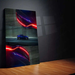Car Metal Poster |Aston Martin | Power, Elegance & Legacy Metal Frame - TURTLEWINGS 