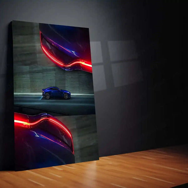 Car Metal Poster |Aston Martin | Power, Elegance & Legacy Metal Frame - TURTLEWINGS 