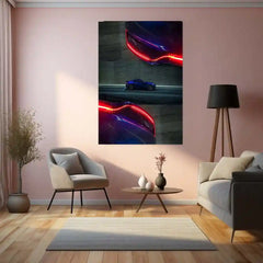 Car Metal Poster |Aston Martin | Power, Elegance & Legacy Metal Frame - TURTLEWINGS 