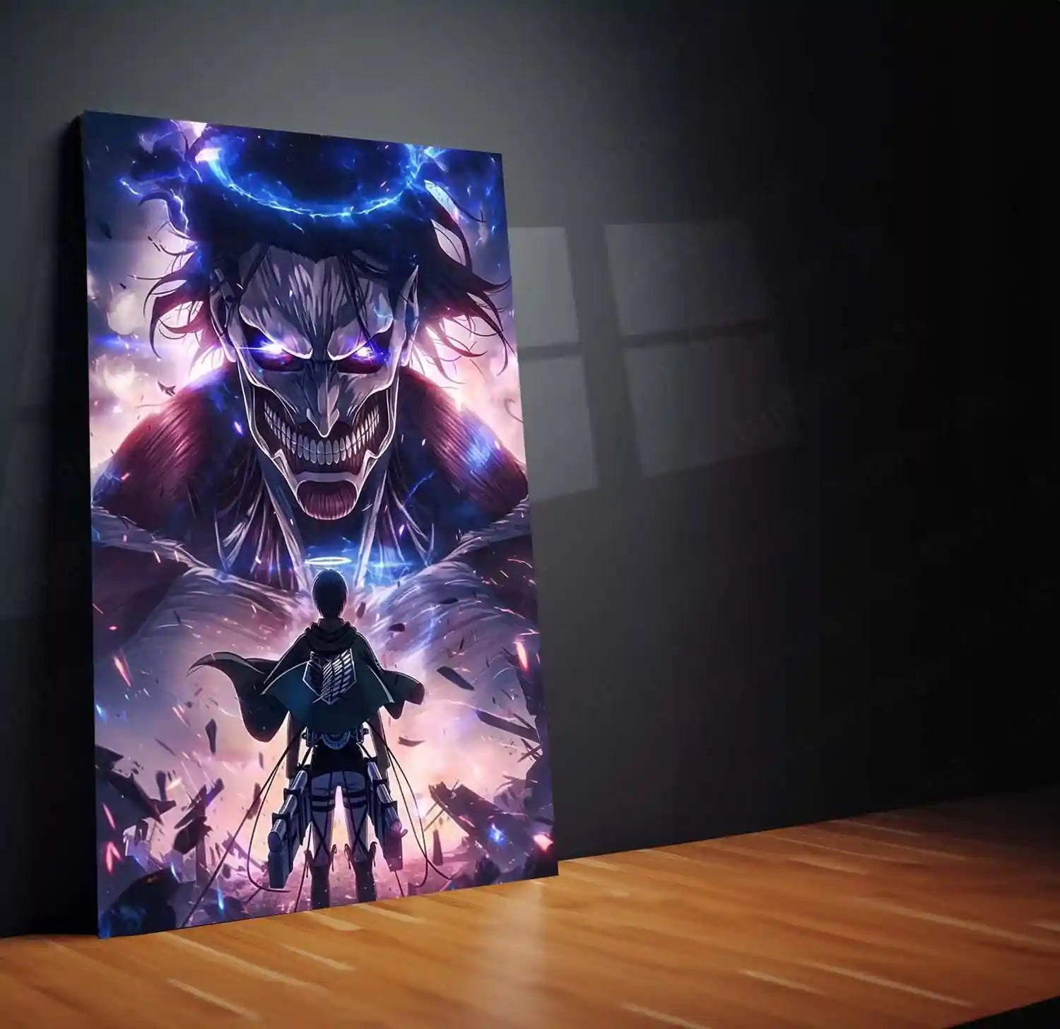 Anime Metal Poster | Attack on Titan – Stand Your Ground | Epic