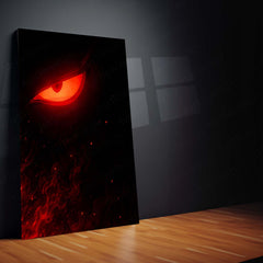 Anime Metal Poster Set of 3 | Jujutsu Kaisen | Ryomen Sukuna Crimson Aura & Cursed Eyes Triptych Wall Art – product image 5