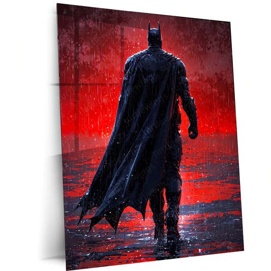 Dc Metal Poster |  Batman Metal Poster – The Dark Knight Wall Art 02