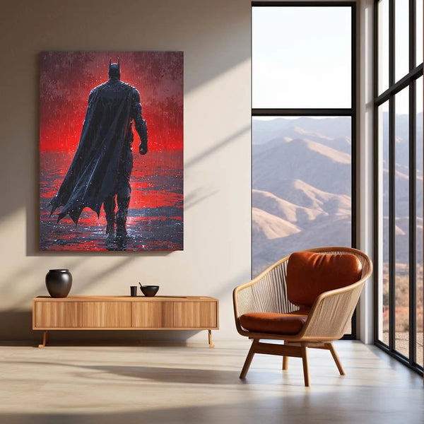 Dc Metal Poster |  Batman Metal Poster – The Dark Knight Wall Art 02