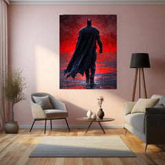 Dc Metal Poster | Batman Metal Poster – The Dark Knight Wall Art 02 - TURTLEWINGS 