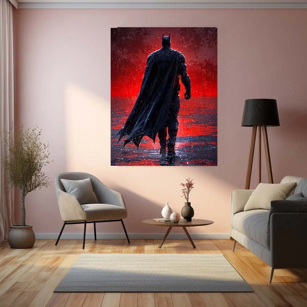 Dc Metal Poster |  Batman Metal Poster – The Dark Knight Wall Art 02