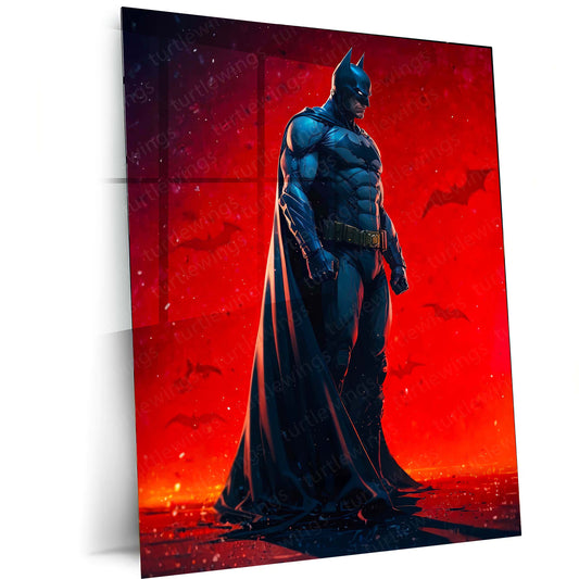 Dc Metal Poster |  Batman Metal Poster – The Dark Knight Wall Art 01