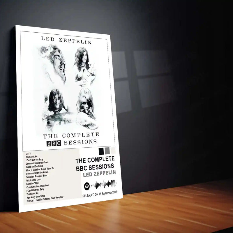 Led Zeppelin Complete Collection | Set of 13 | Set of 8 | Set of 4 | Album Posters Metal Frames  Hard Rock Foundations. Blues Power. Timeless Legends.