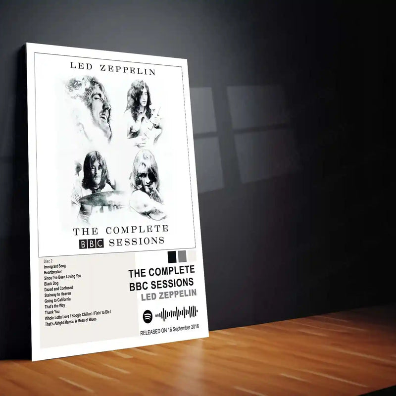 Led Zeppelin Complete Collection | Set of 13 | Set of 8 | Set of 4 | Album Posters Metal Frames  Hard Rock Foundations. Blues Power. Timeless Legends.