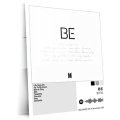 BTS – Complete Album Collection | Set of 8 | Set of 4 | Premium Metal Poster Set