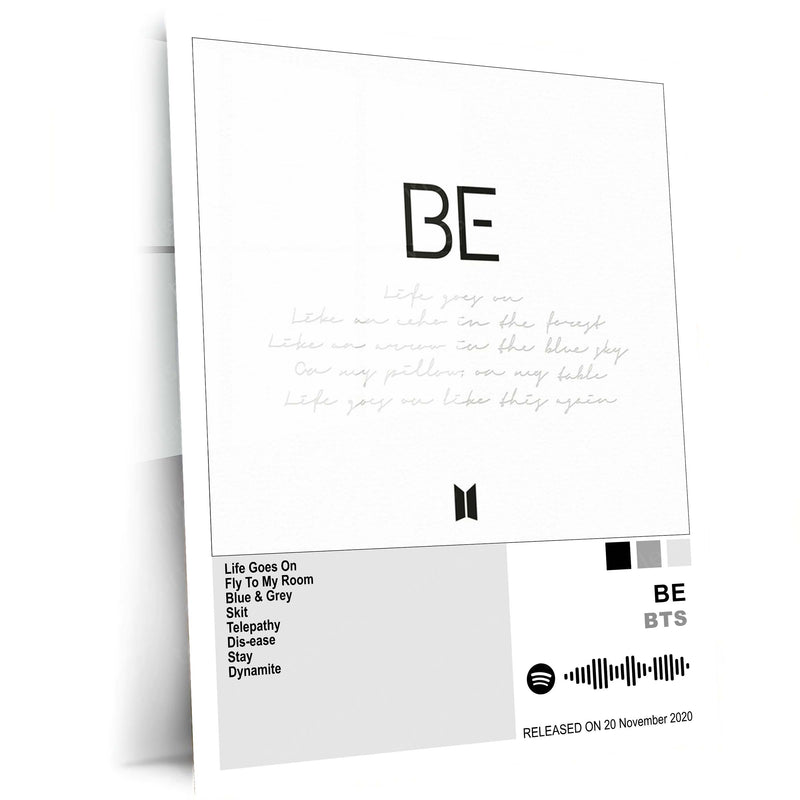 BTS – Complete Album Collection | Set of 8 | Set of 4 | Premium Metal Poster Set