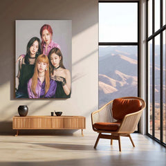 BLACKPINK Metal Poster – K-Pop Queens Wall Art for BLINKs - TURTLEWINGS 