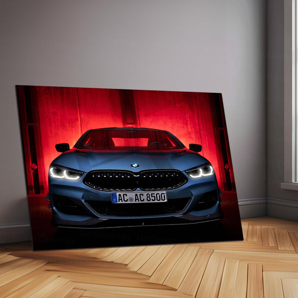 BMW AC Schnitzer ACS8 – Luxury Performance Car Neon LED Metal Poster | Supercar Wall Frame