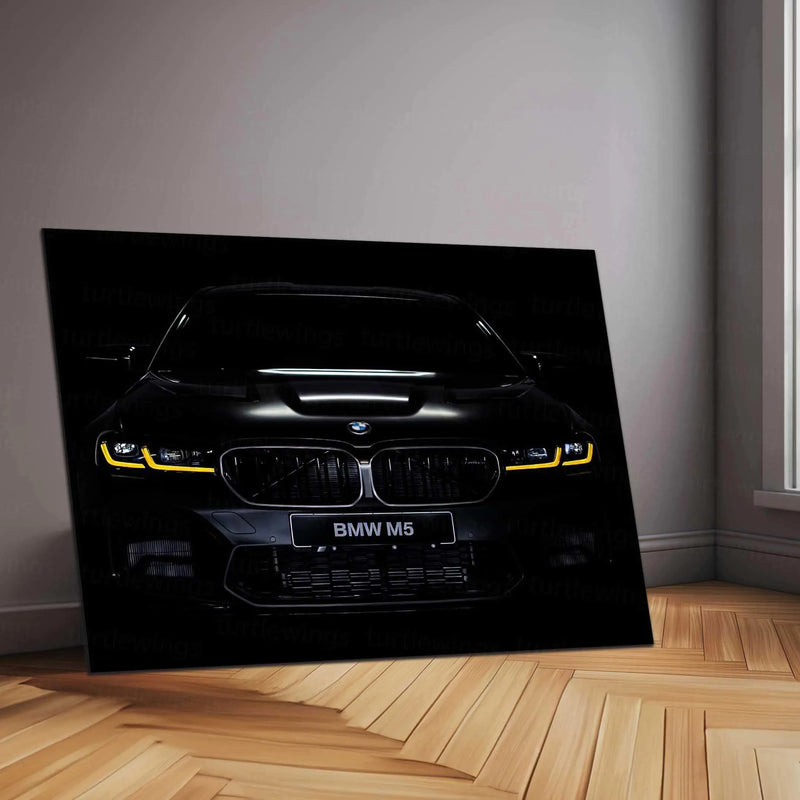 BMW M5 Neon LED Metal Frame - TURTLEWINGS 