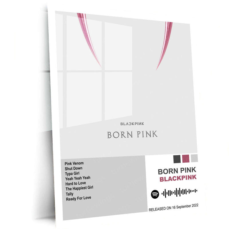 BLACKPINK – Complete Album Collection | Set of 8 | Set of 4 | Premium Metal Poster Set