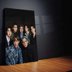BTS Metal Poster – K-Pop Legends Wall Art for ARMY - TURTLEWINGS 