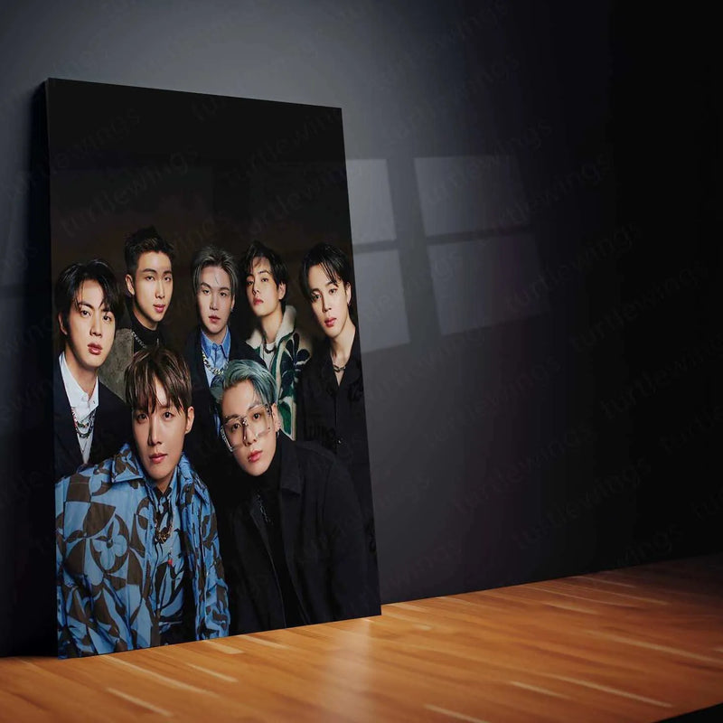 BTS Metal Poster – K-Pop Legends Wall Art for ARMY - TURTLEWINGS 