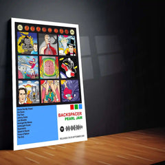 Pearl Jam Complete Collection | Set of 11 | Set of 8 | Set of 4 | Album Posters Metal Frames Grunge Legacy. Raw Emotion. Seattle Sound Forever. - TURTLEWINGS 
