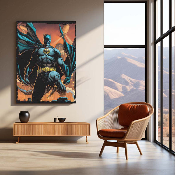 Batman – Dark Knight Metal Poster | Gotham’s Protector Wall Frame | DC Superhero Art
