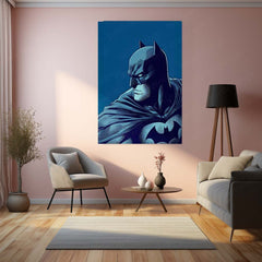 🦇 Batman Metal Frame Poster | Dark Knight Wall Art for Superhero Fans - TURTLEWINGS 