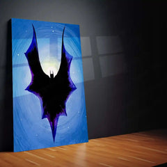 Batman, Robin & Joker Metal Frame | DC Comic Wall Art | Premium Metal Poster