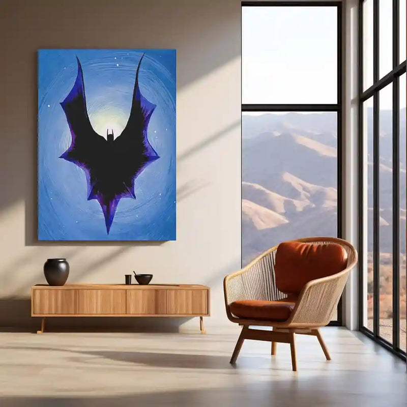 Batman, Robin & Joker Metal Frame | DC Comic Wall Art | Premium Metal Poster