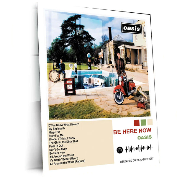 Oasis Complete Collection | Set of 11 | Set of 8 | Set of 4 | Album Posters Metal Frames Britpop Anthems. 90s Attitude. Timeless Manchester Energy. - TURTLEWINGS 