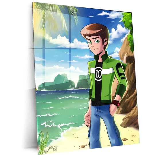 Anime Metal Poster | Ben Tennyson Metal Poster – The Ultimate Hero