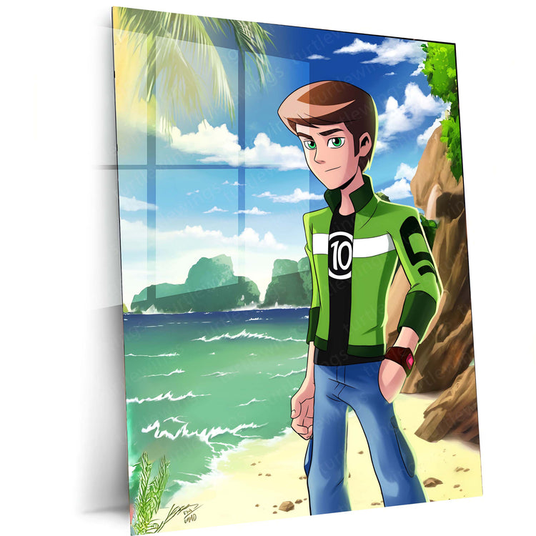 Anime Metal Poster | Ben Tennyson Metal Poster – The Ultimate Hero